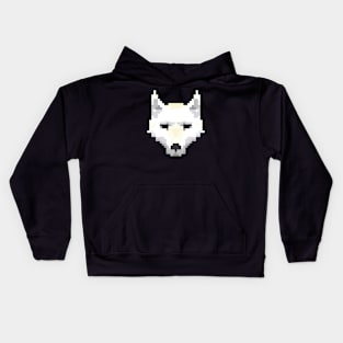 Pixel Wolf Kids Hoodie